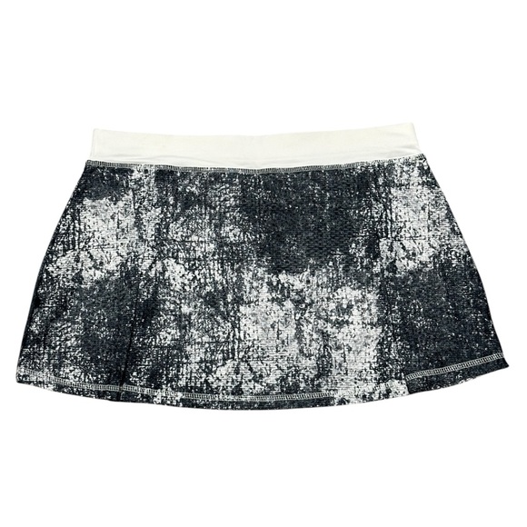 Women’s SofiBella Large 12 - 14 Skort Attached Short Skirt Gray Golf Stretch - Picture 5 of 9